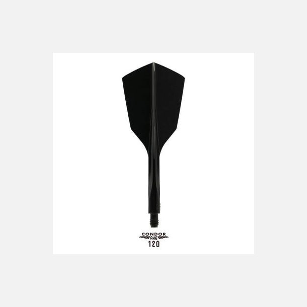 Condor Axe 120 Flights Narrow - Sort, Medium