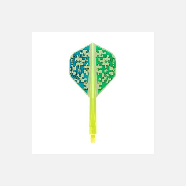 Condor Axe Flights Std. - GT Monster 2 Neon Gul, Medium