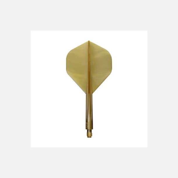 Condor Axe Flights Std. - Metallic Guld, Lang