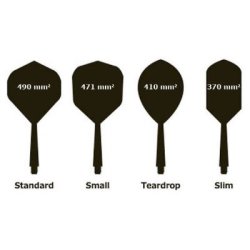 Condor Axe Flights Std. - Klar, Medium