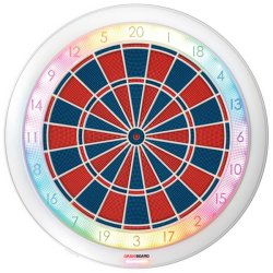 GranBoard 132 LED Bluetooth Dartskive (White)