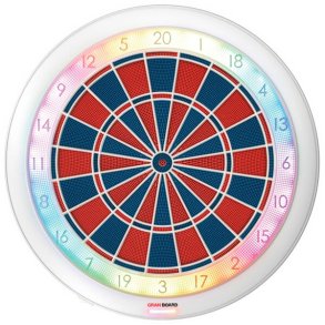 GranBoard 132 LED Bluetooth Dartskive (White)