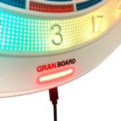 GranBoard 132 LED Bluetooth Dartskive (White)