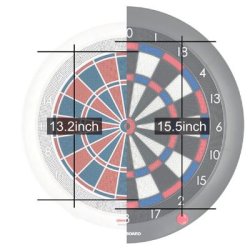 GranBoard 132 LED Bluetooth Dartskive (White)