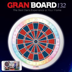 GranBoard 132 LED Bluetooth Dartskive (White)