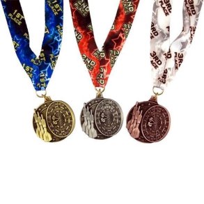Dartmedaljer - Guld/S�lv/Bronze