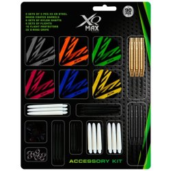 XQ Max - 2 s�t dartpile med tilbeh�r (st�l) 