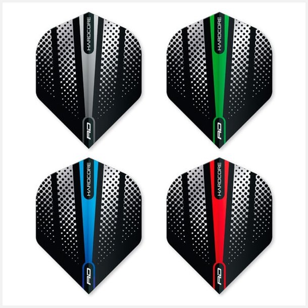 Hardcore Radical Multipack Flights (4 s�t)